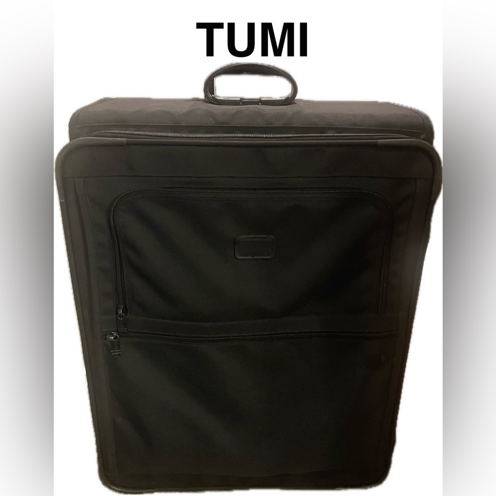 Tumi Black Soft-Sided Rolling Suitcase